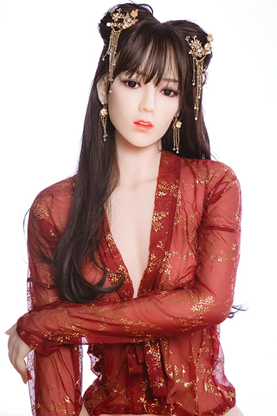 中華 ラブドール 赤い漢服 美人 古典 綺麗 オナホドール
