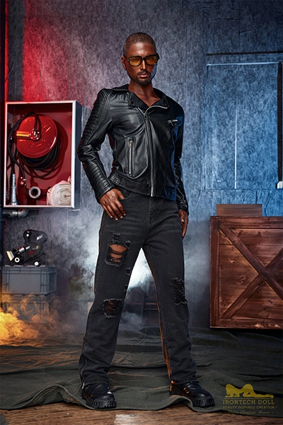 海外男性筋肉質シリコン製セックスドール