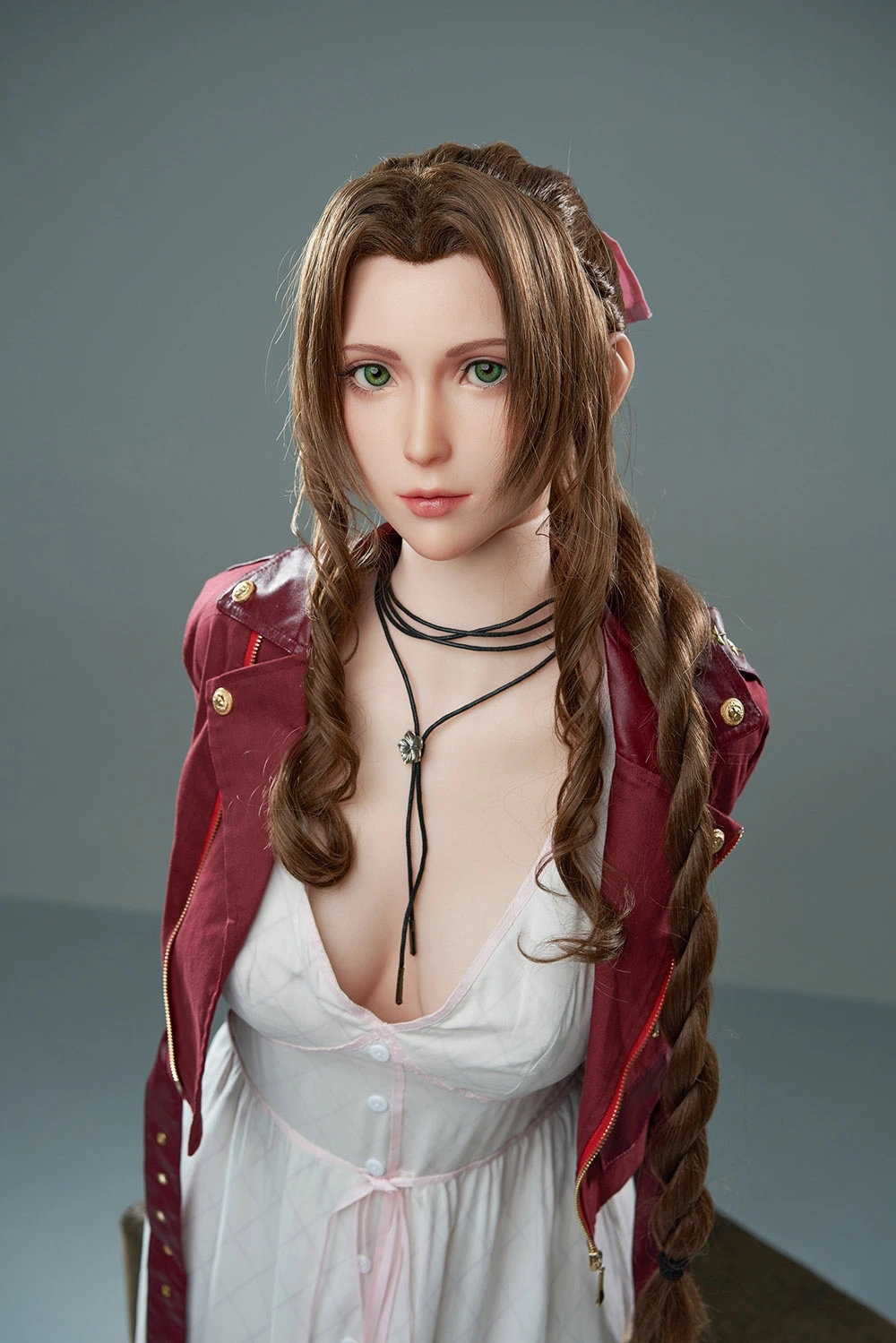 GAME LADY 女神ラブドール スラムに咲く花 エアリス 清純派ヒロイン 167cm 全身シリコン製 FF7 人形 等身大